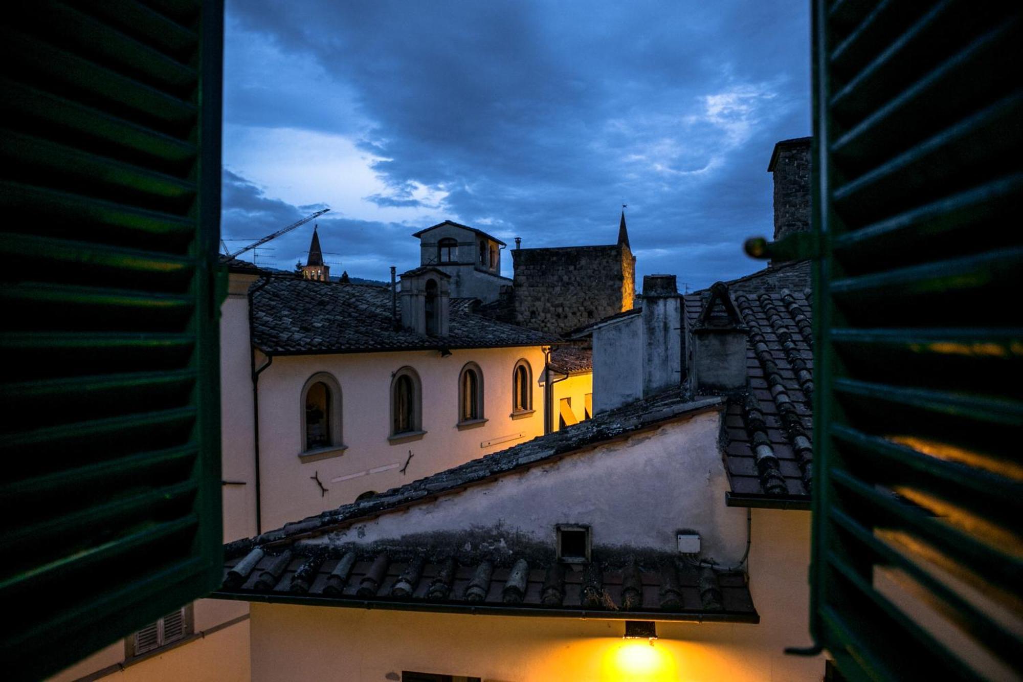 Albergo Fiorentino Sansepolcro Bagian luar foto